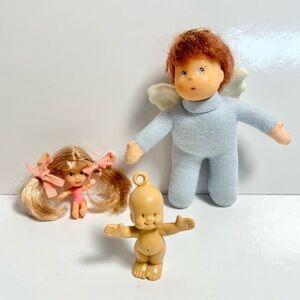 Vintage 80s Collectible Dolls, Avon, Luv Buds, and Oodles Baby set of 3 dolls